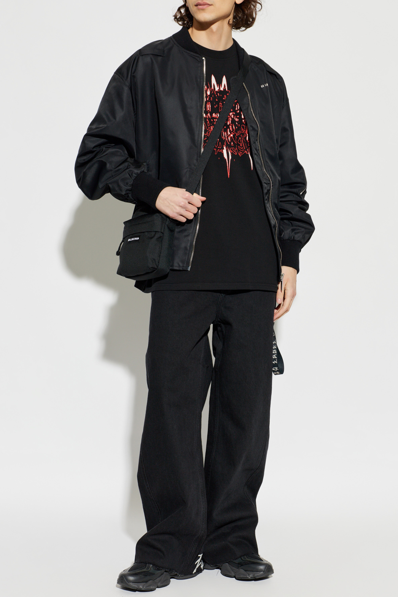 Black 'Bomber' jacket 44 Label Group - Vitkac Slovakia